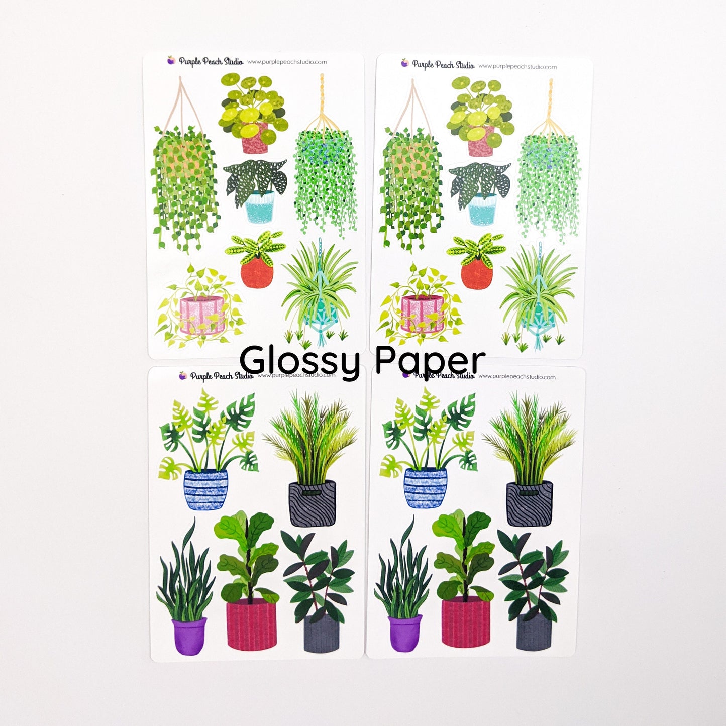 Small Houseplant Stickers