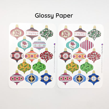 Large Vintage Ornament Stickers