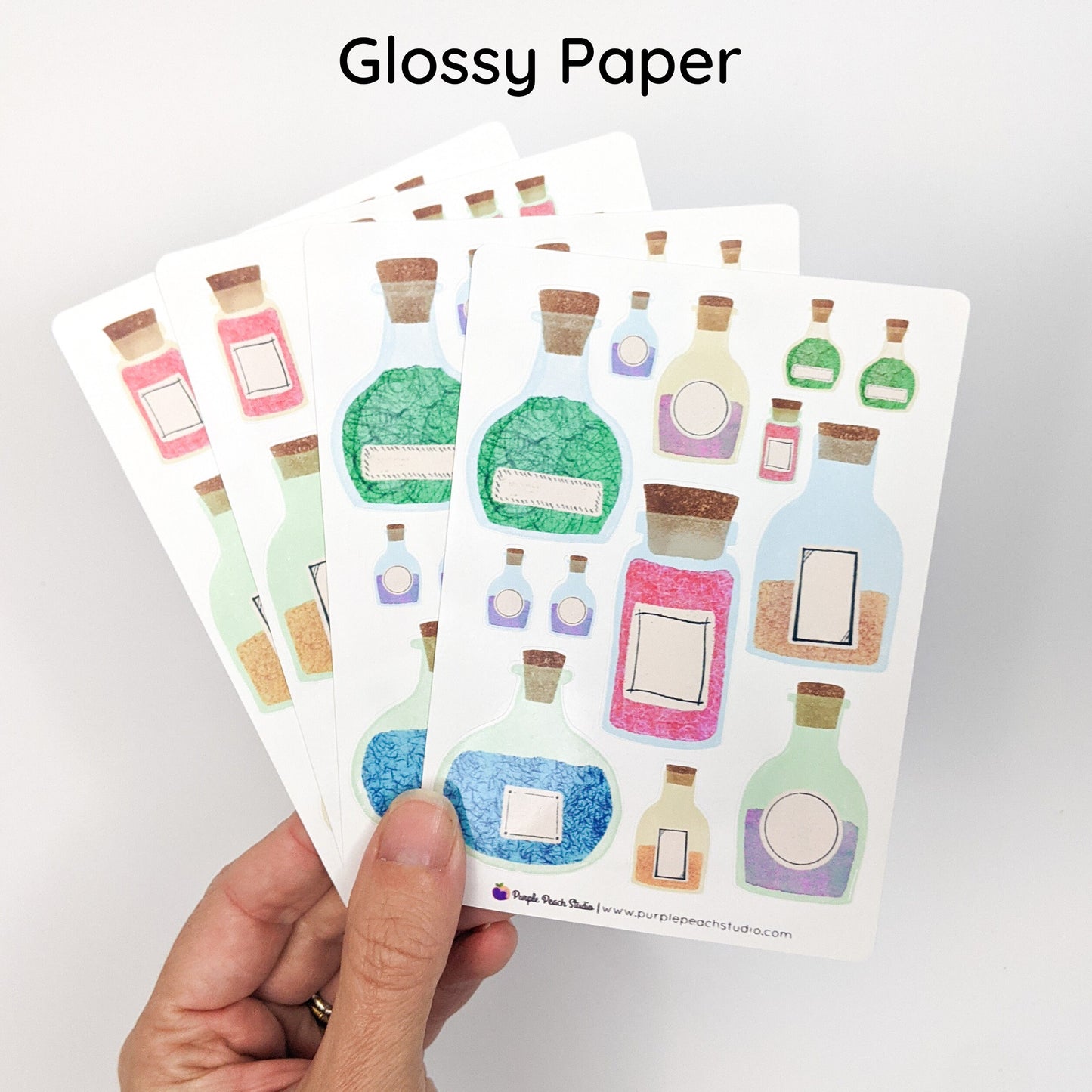 Small Potion Bottle Stickers