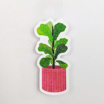 Fiddle Leaf Fig Tree Decal
