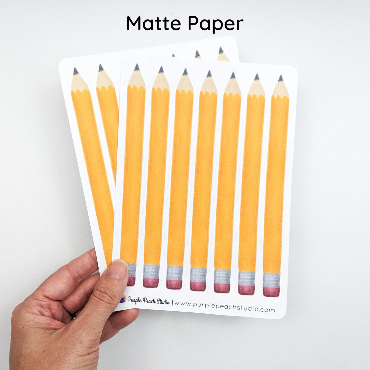 Large Pencil Stickers