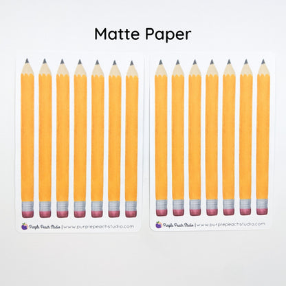 Large Pencil Stickers