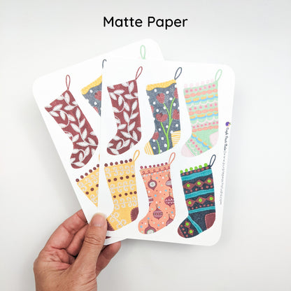 Large Stocking Stickers