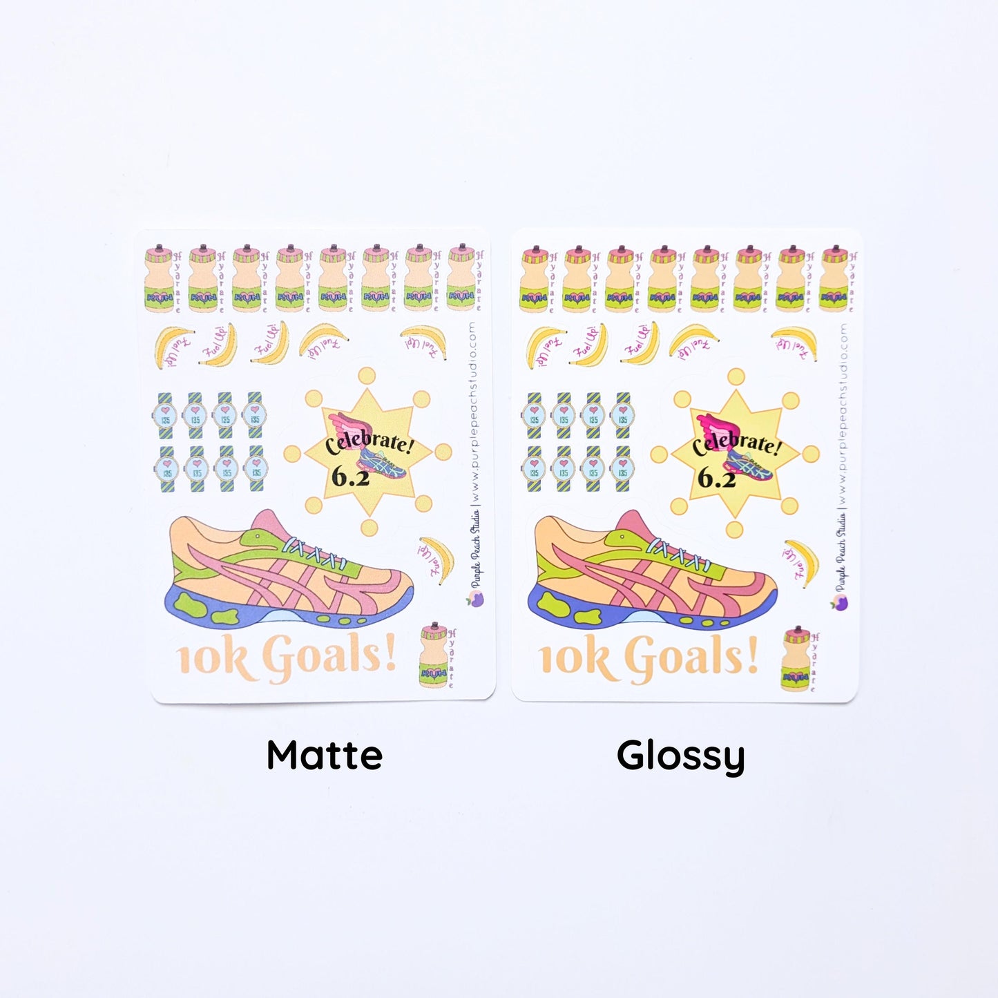 10k Training Stickers