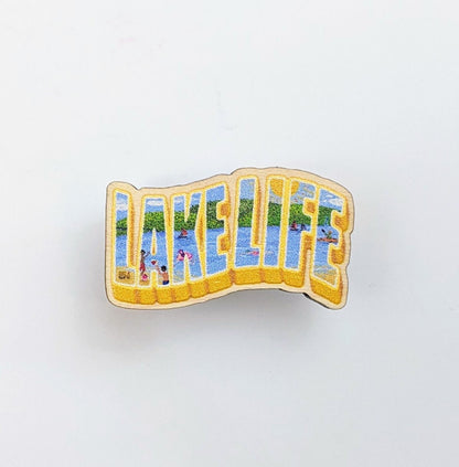 Lake Life Pin