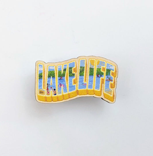 Lake Life Pin