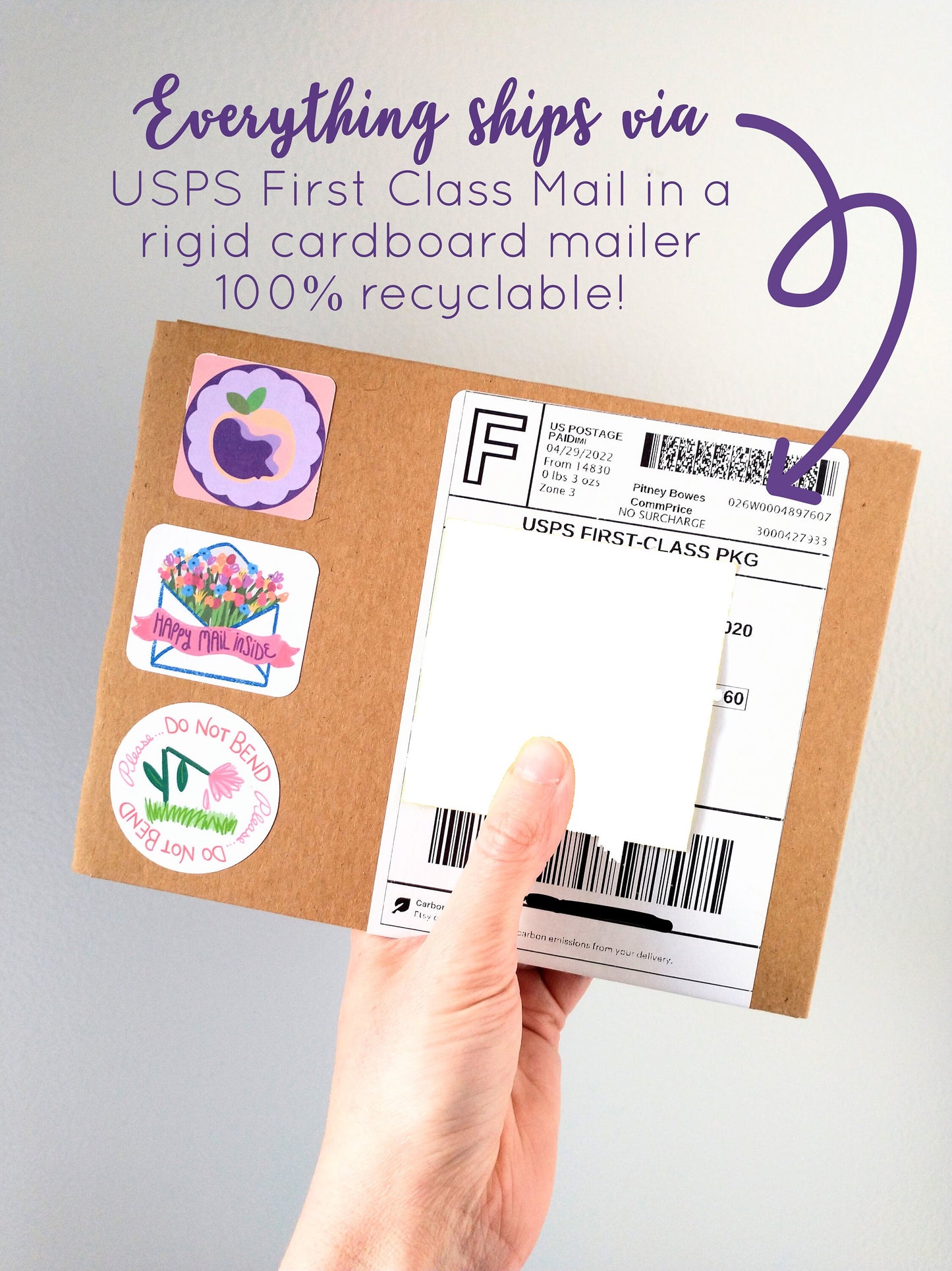 Large School and Office Supply Stickers