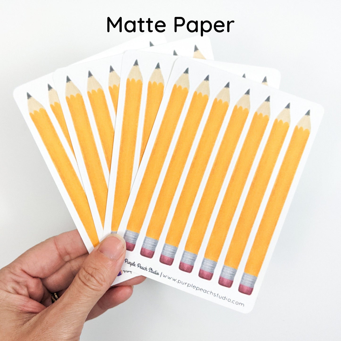 Small Pencil Stickers