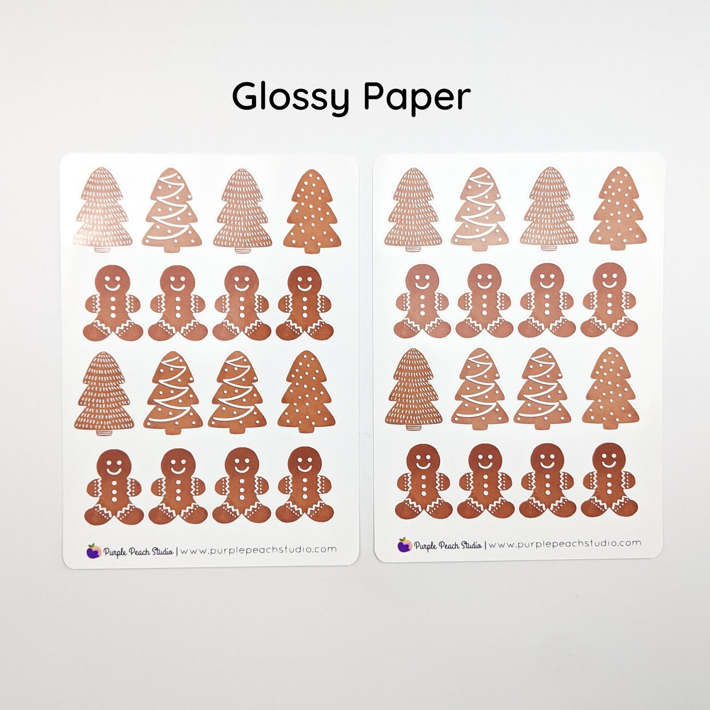 Large Gingerbread Cookie Stickers