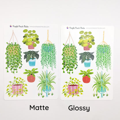Large Houseplant Stickers