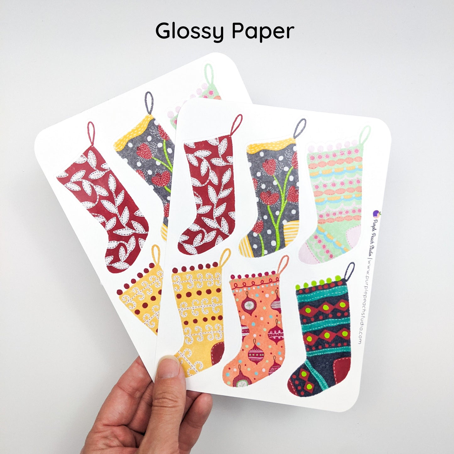 Large Stocking Stickers