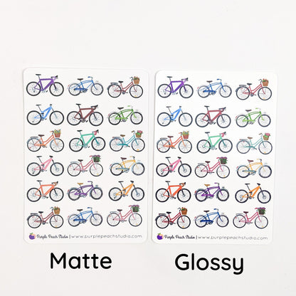 Small Bike Stickers