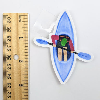 Kayaker Decal