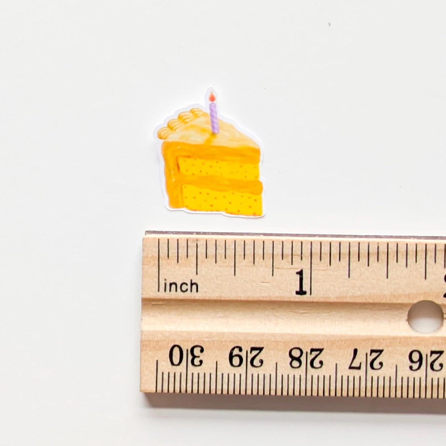 Pastel Birthday Cake Stickers