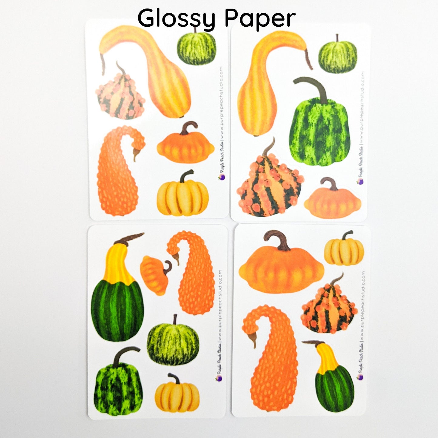 Small Decorative Gourd Planner Stickers