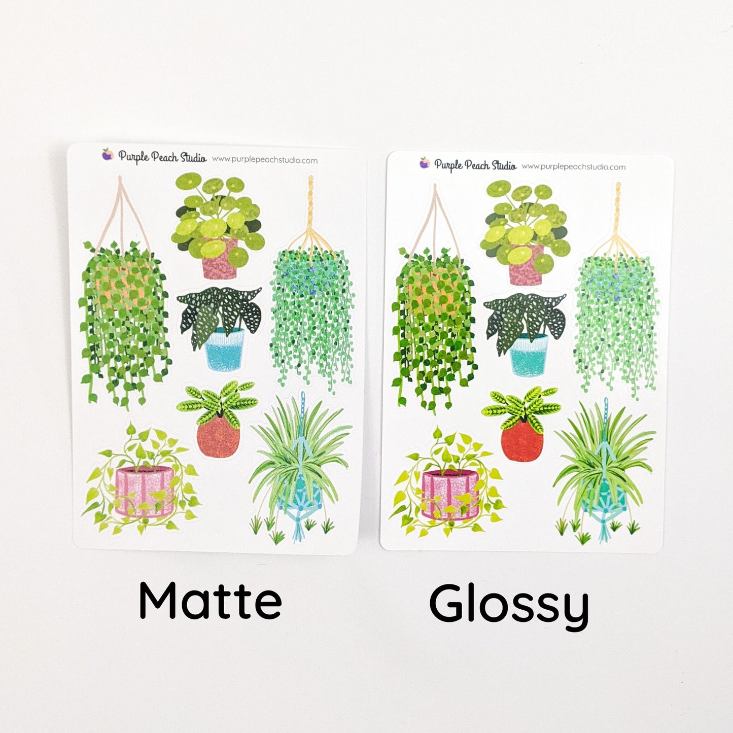 Small Houseplant Stickers