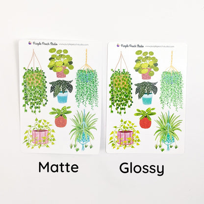 Small Houseplant Stickers