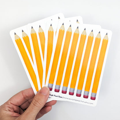 Small Pencil Stickers