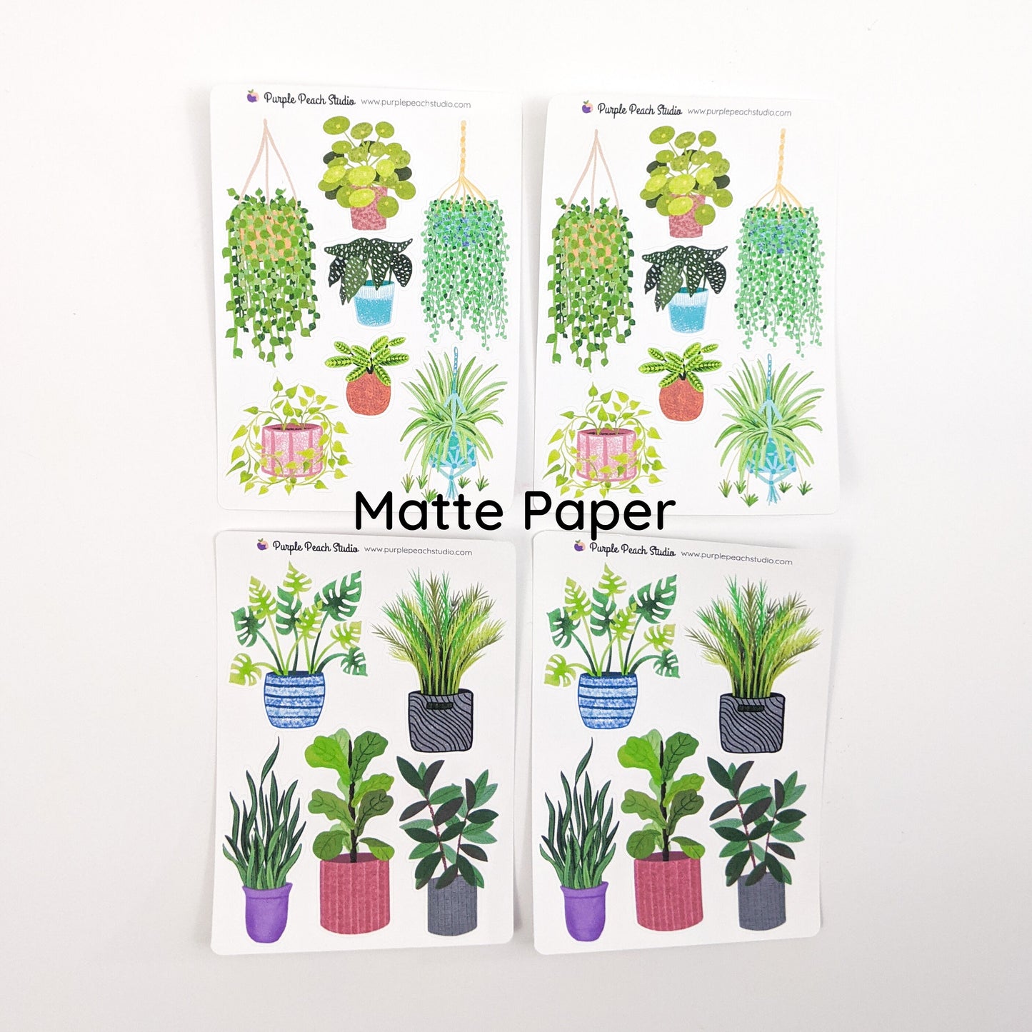 Small Houseplant Stickers