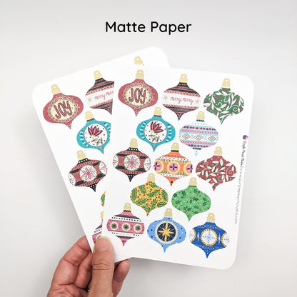 Large Vintage Ornament Stickers