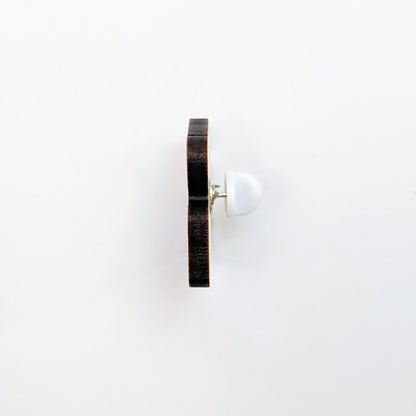 Rainbow Books and Coffee Pin