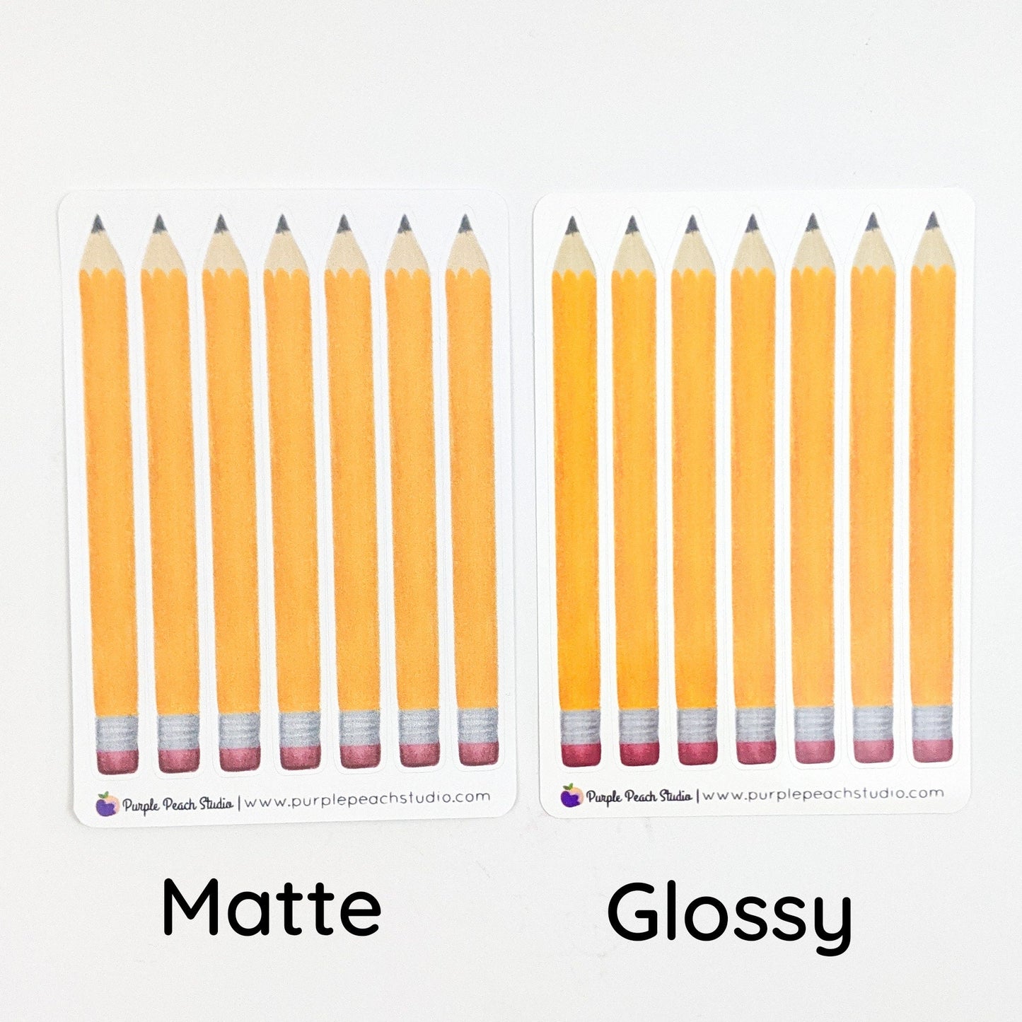 Small Pencil Stickers