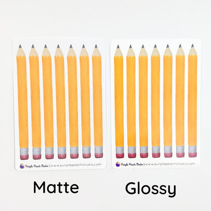 Small Pencil Stickers