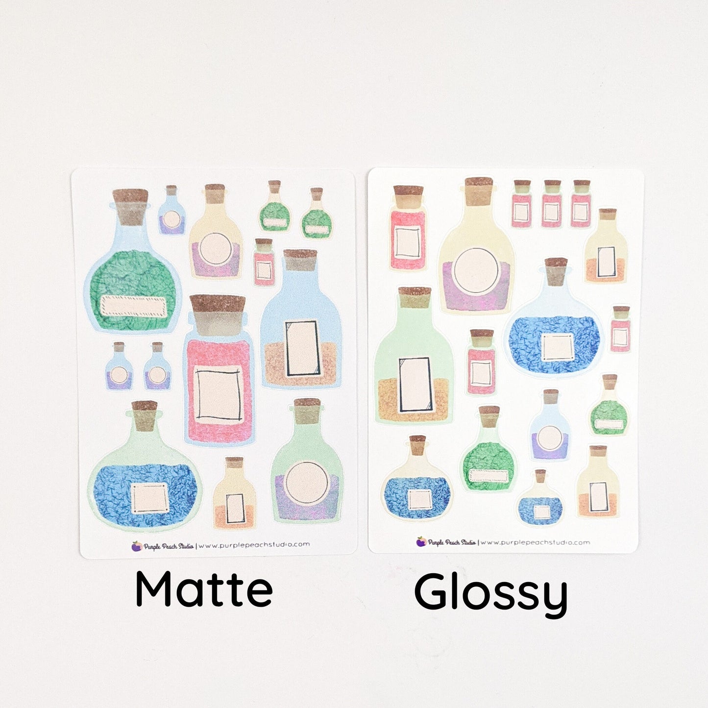 Small Potion Bottle Stickers