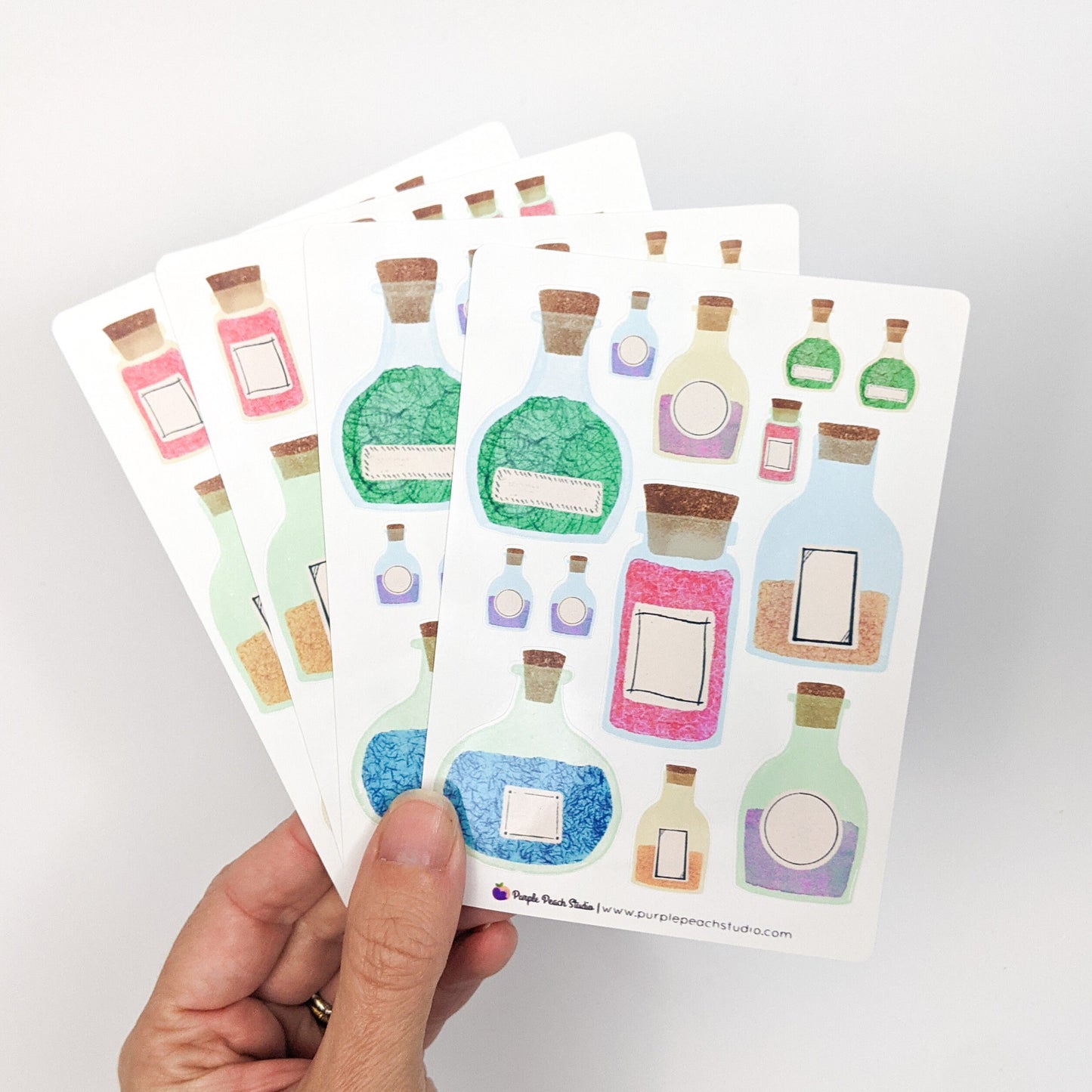 Small Potion Bottle Stickers