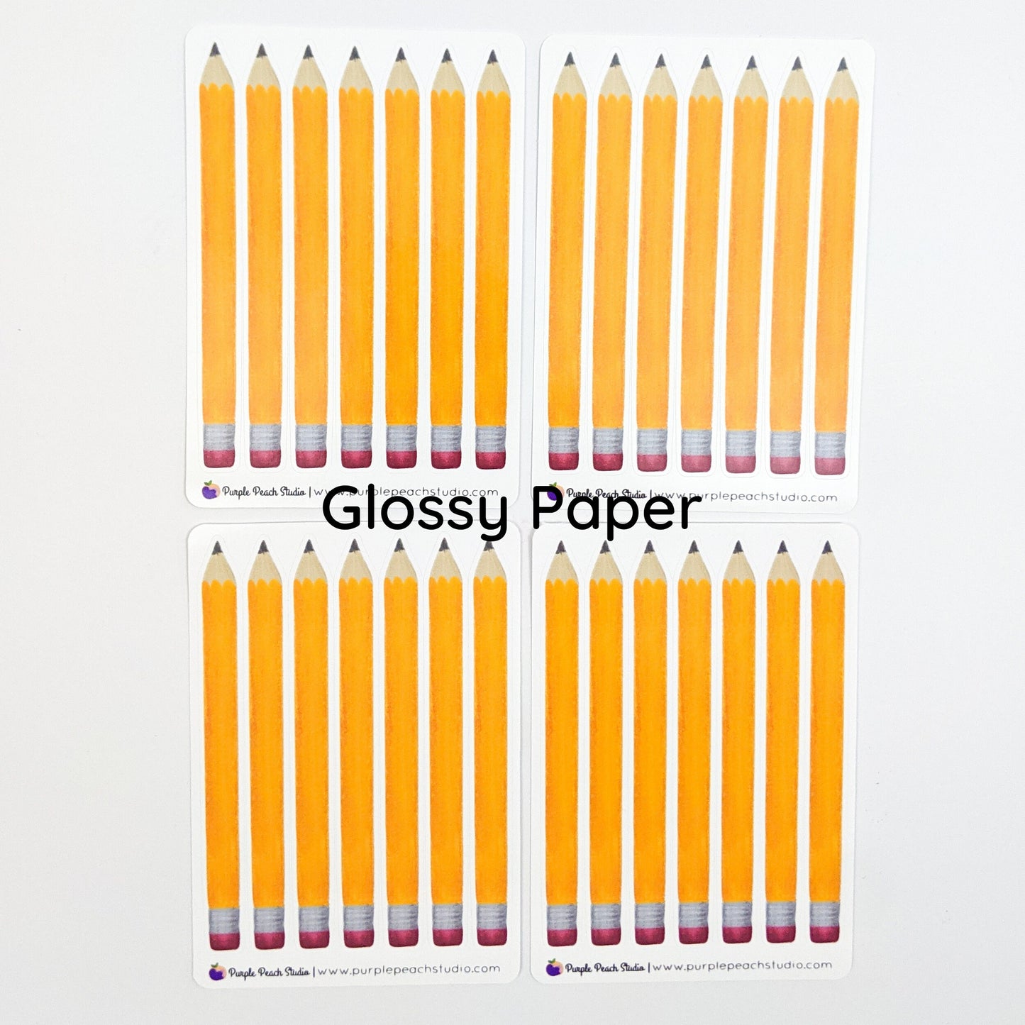Small Pencil Stickers