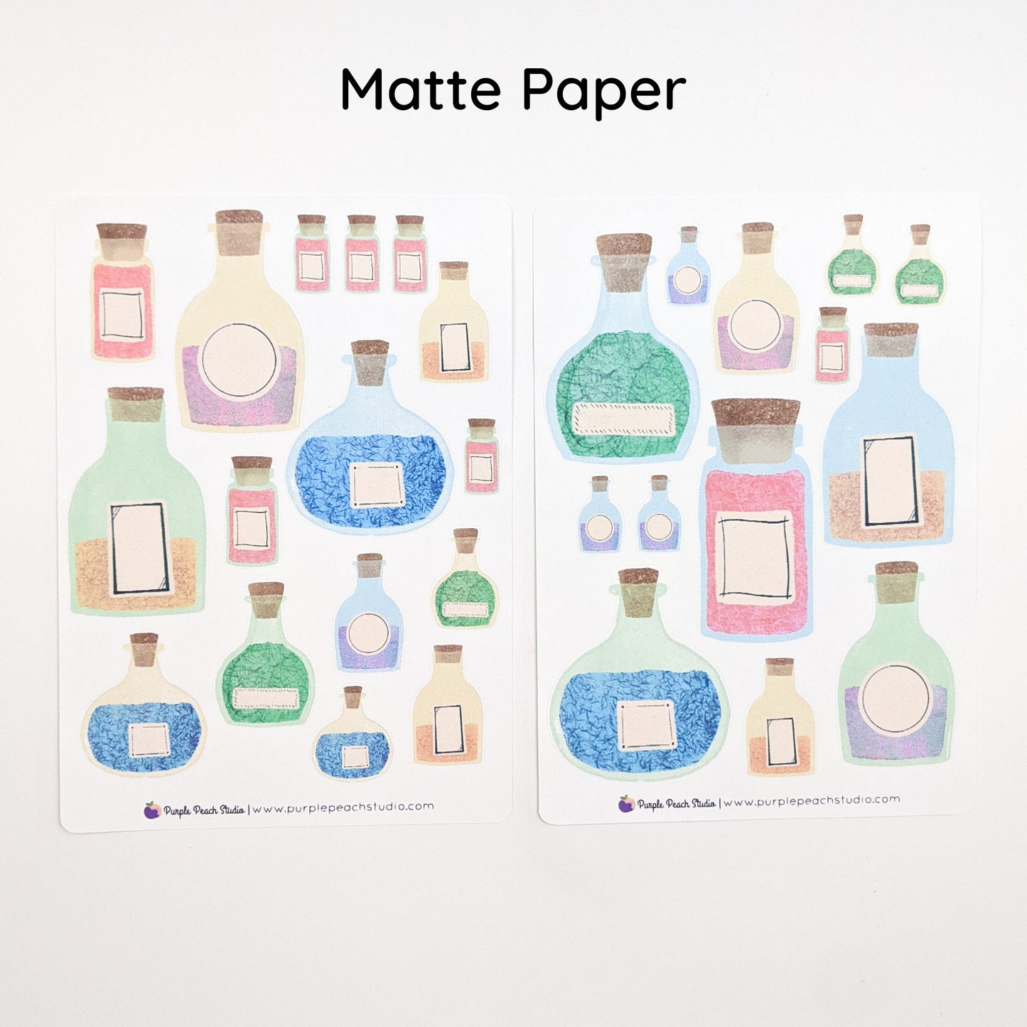 Large Potion Bottle Stickers