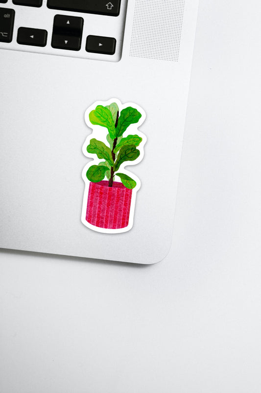 Fiddle Leaf Fig Tree Decal