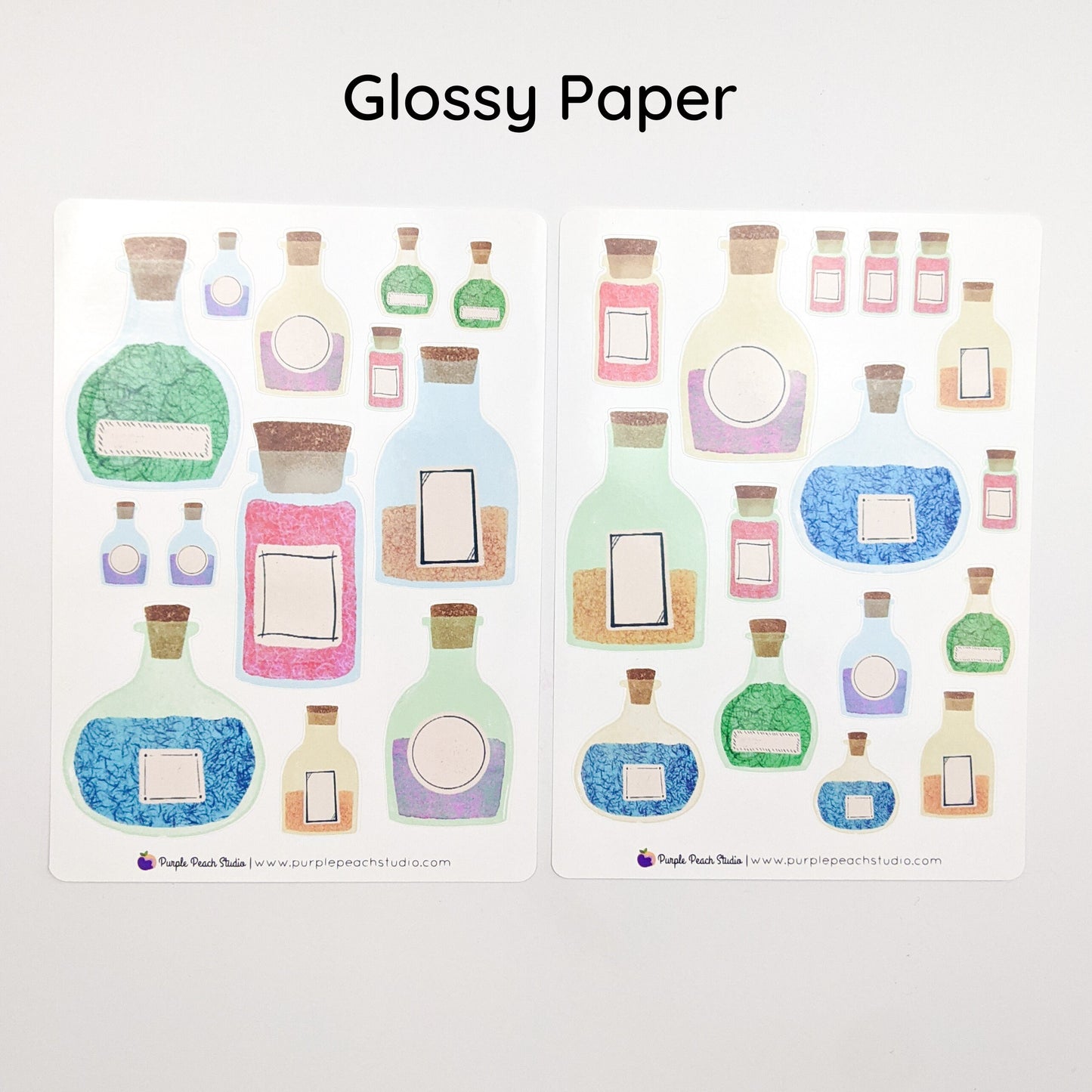 Large Potion Bottle Stickers