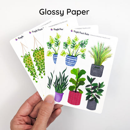 Small Houseplant Stickers