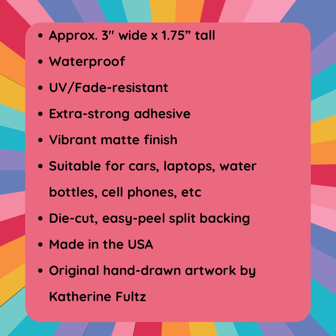 Anti-Oligarchy Floral Sticker | Billionaires Make Rich Compost