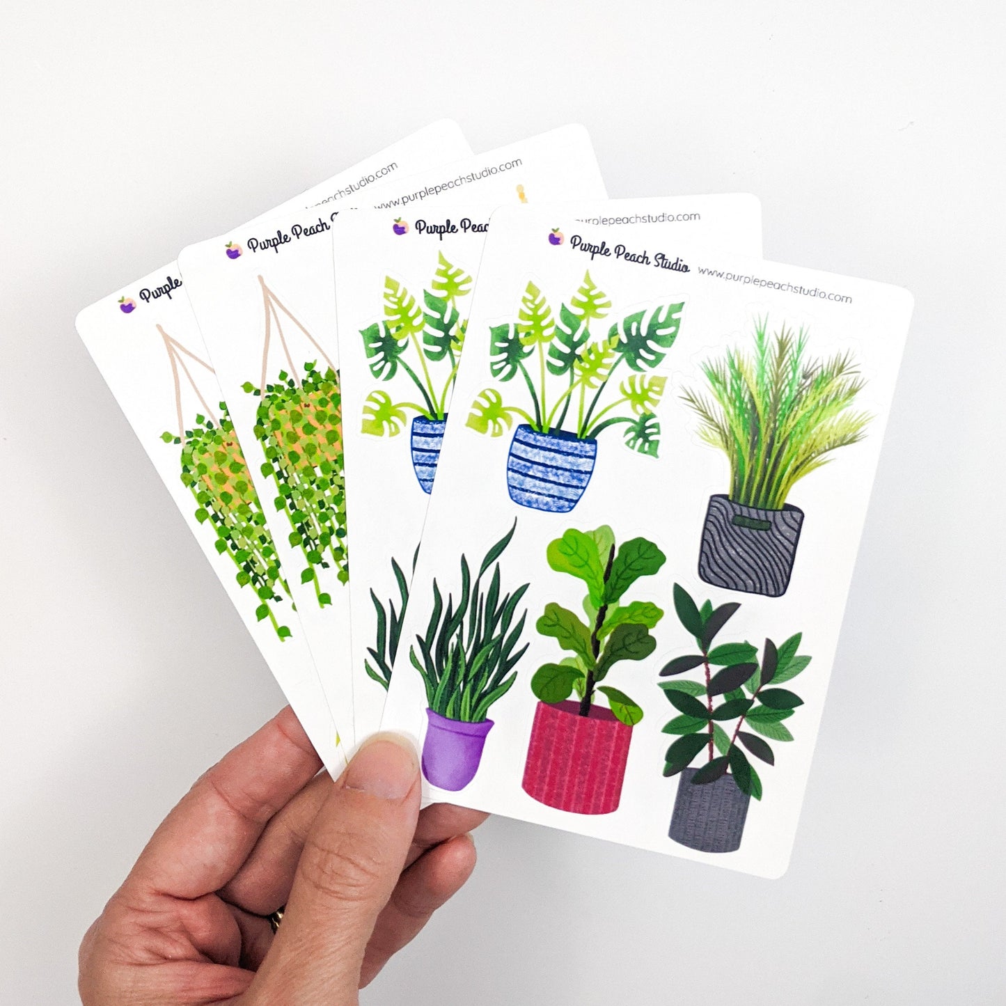 Small Houseplant Stickers