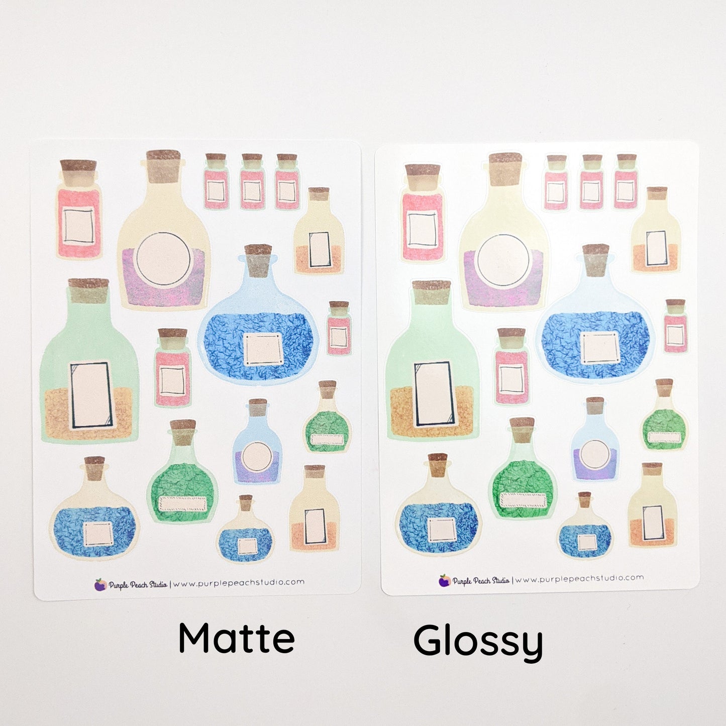 Large Potion Bottle Stickers