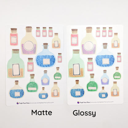 Large Potion Bottle Stickers