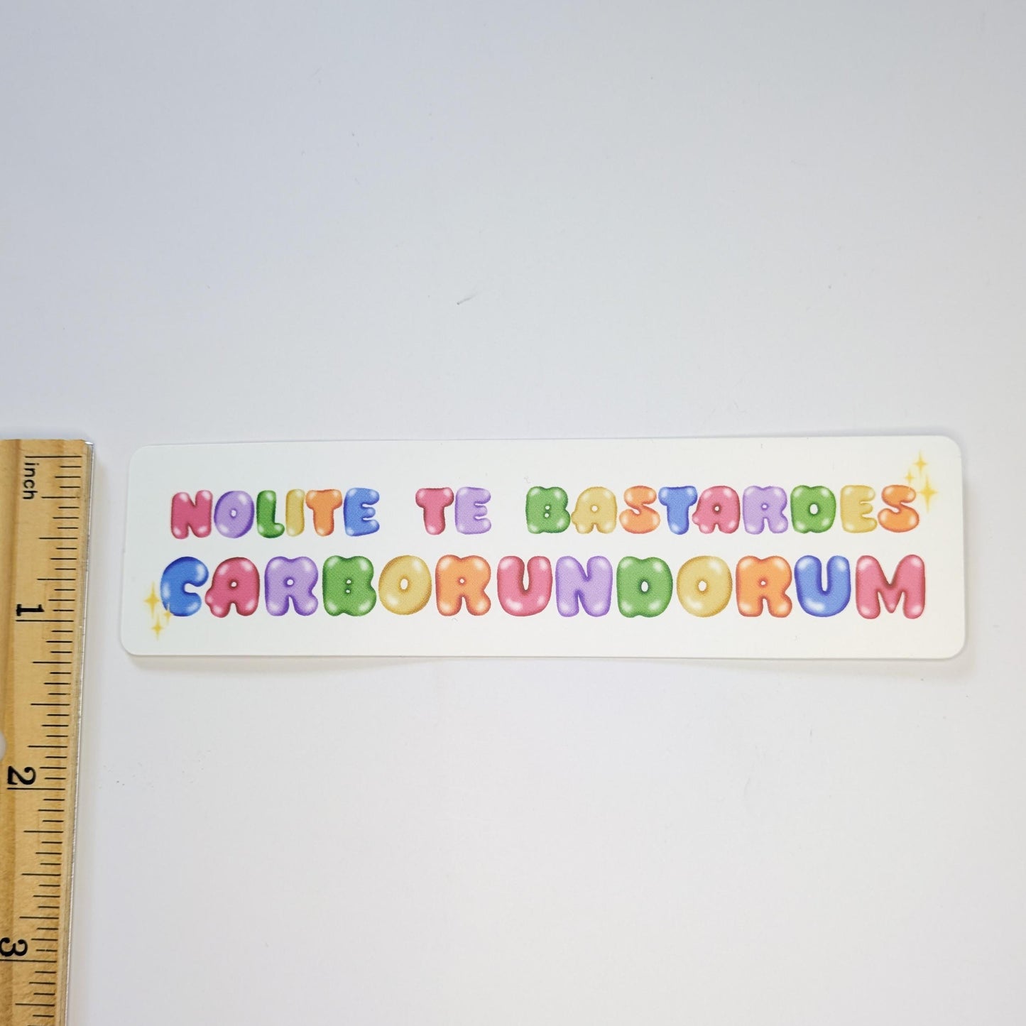 Feminist Decal | Nolite Te Bastardes Carborundorum Sticker