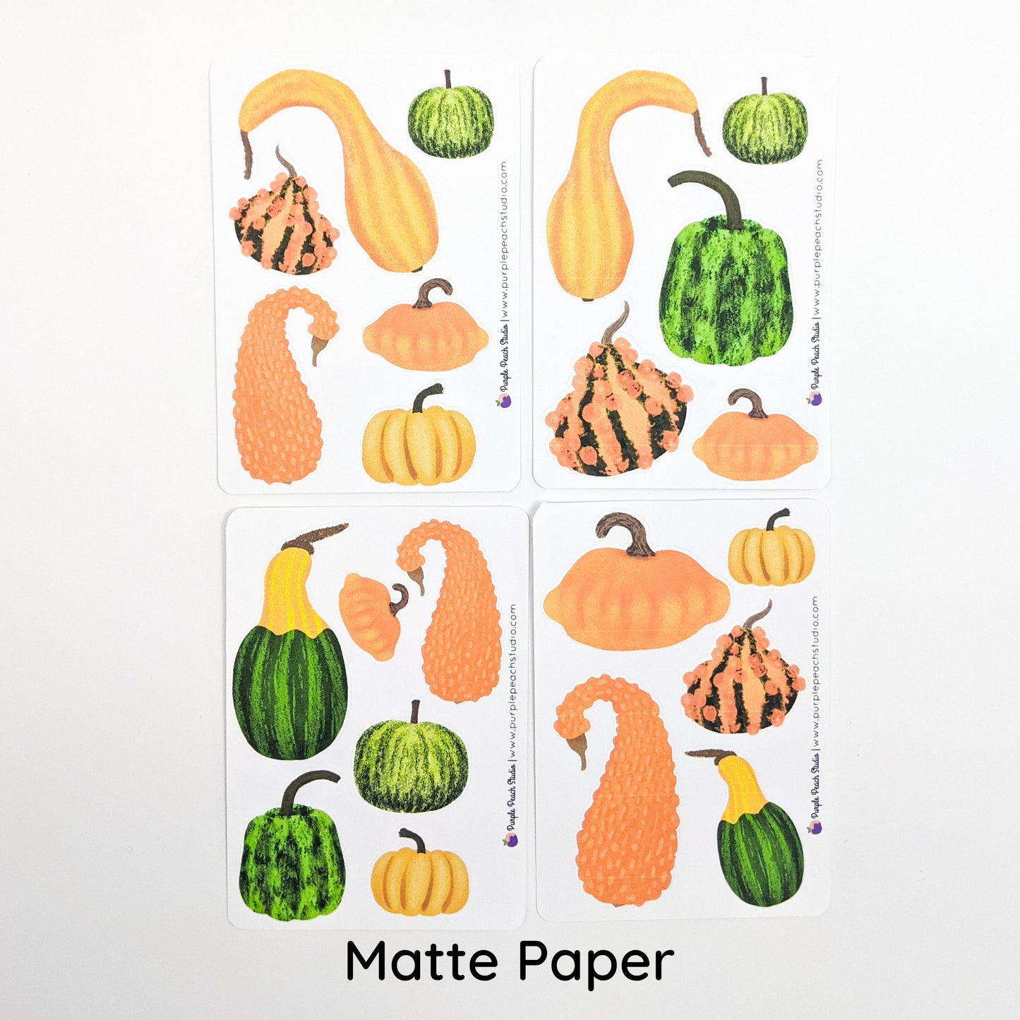 Small Decorative Gourd Planner Stickers