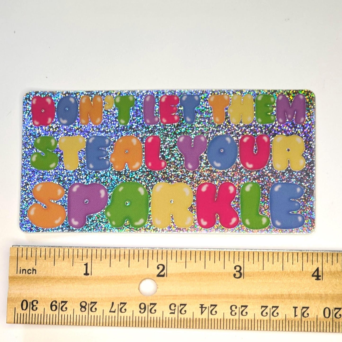 Holographic Feminist Sticker | Don’t Let Them Steal Your Sparkle