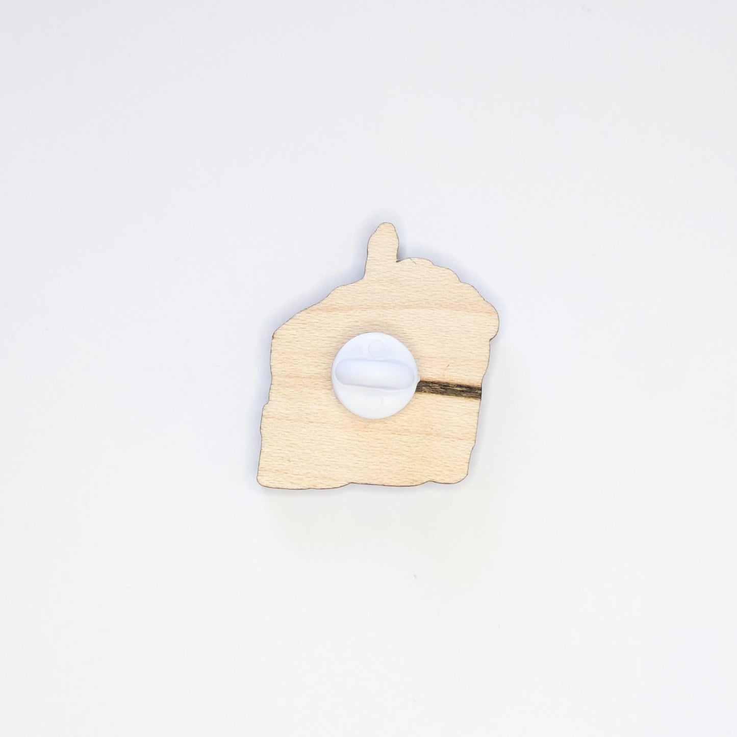 Small Pink Birthday Cake Pin