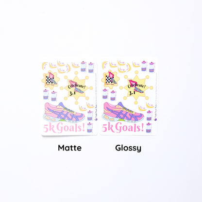 5k Race Training Stickers