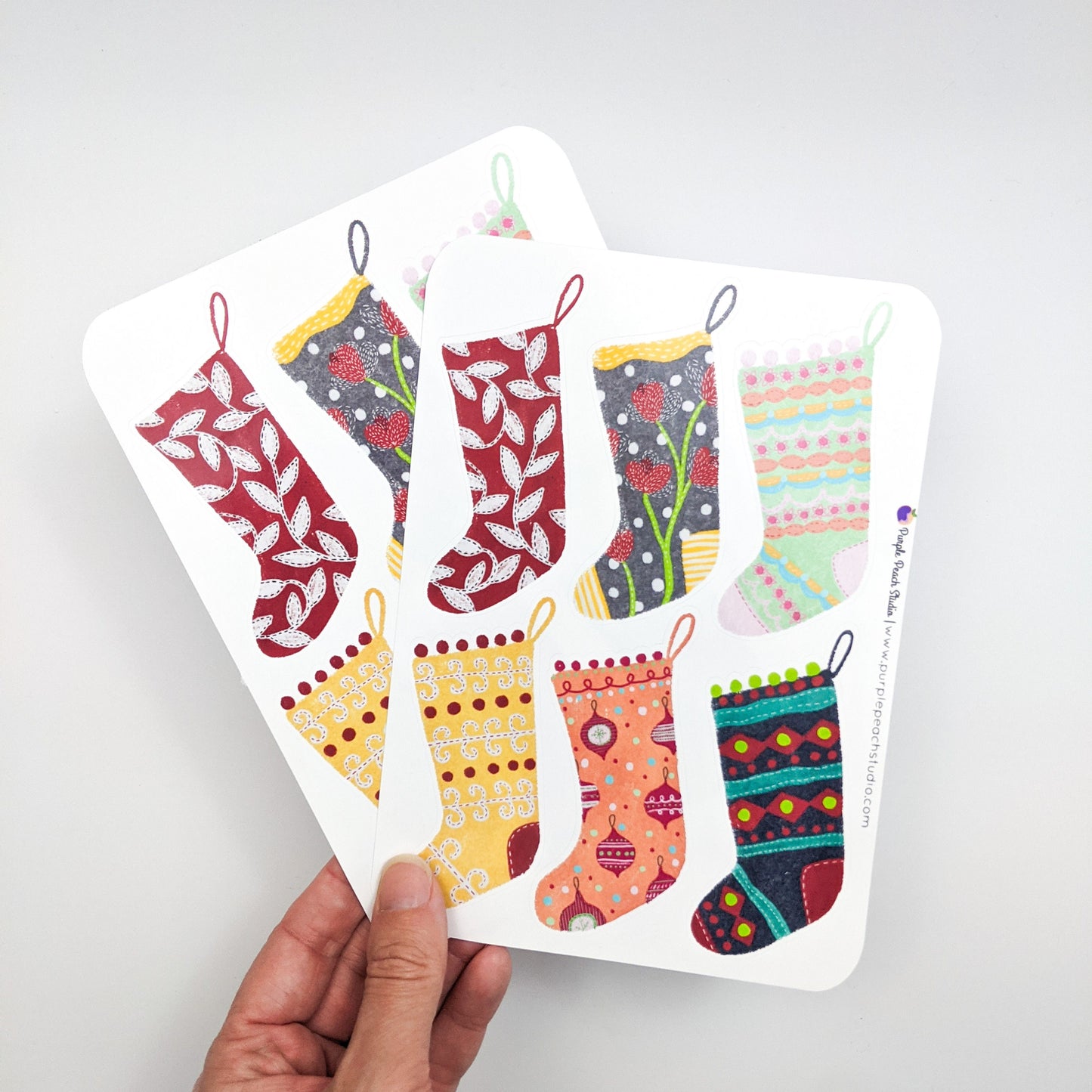 Large Stocking Stickers