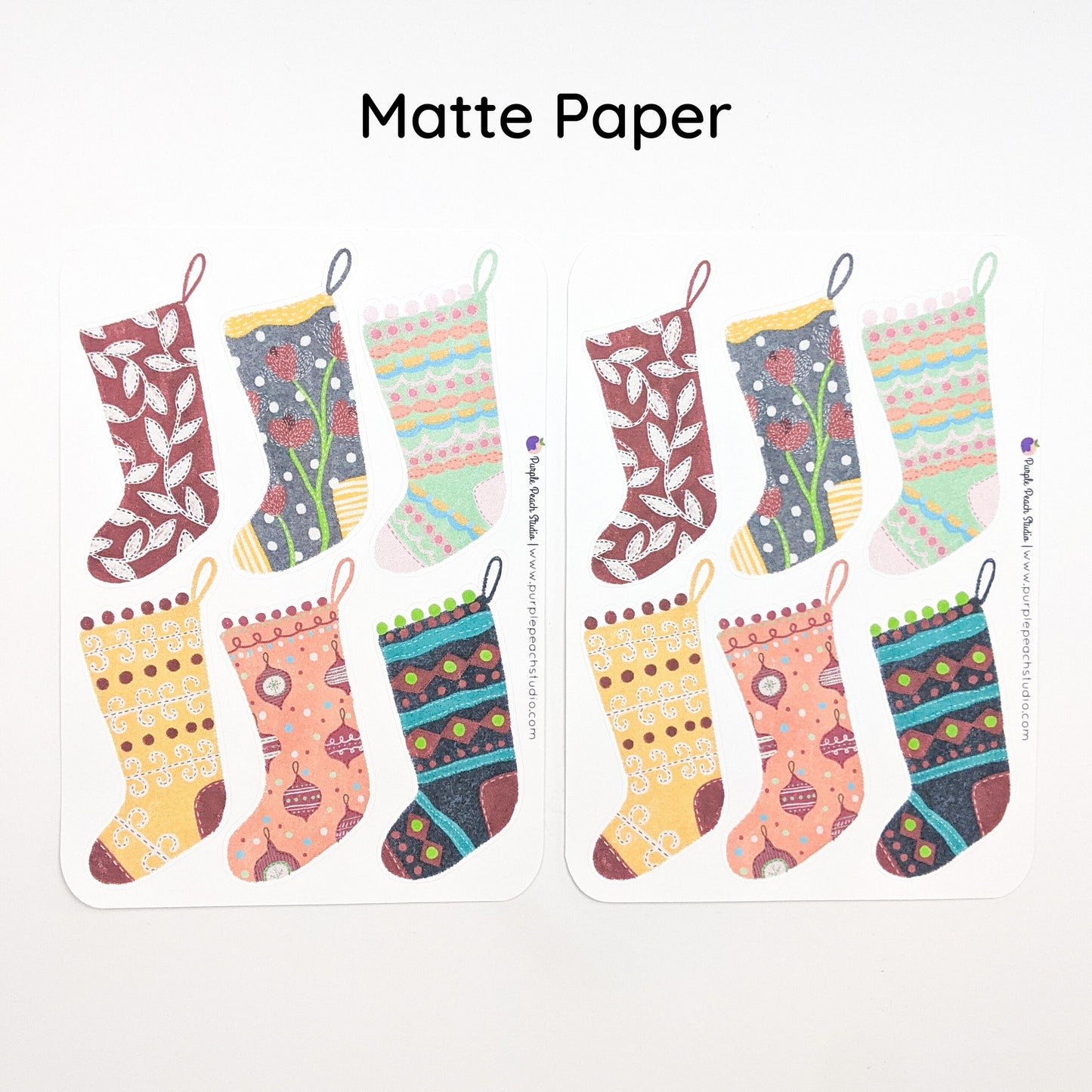 Large Stocking Stickers