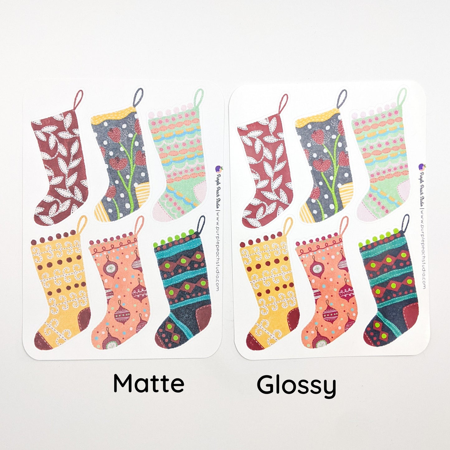 Large Stocking Stickers