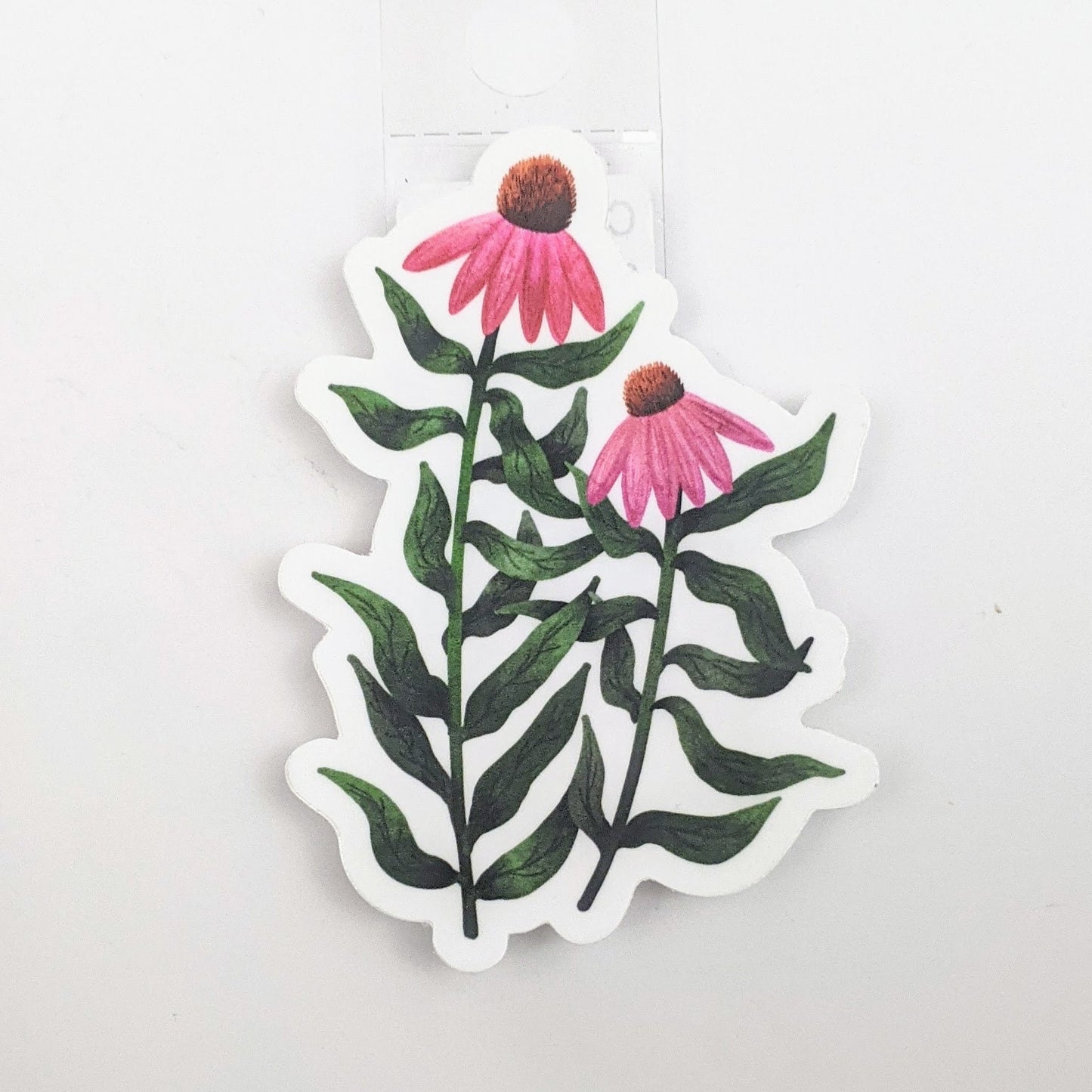 Purple Coneflower Wildflower Decal