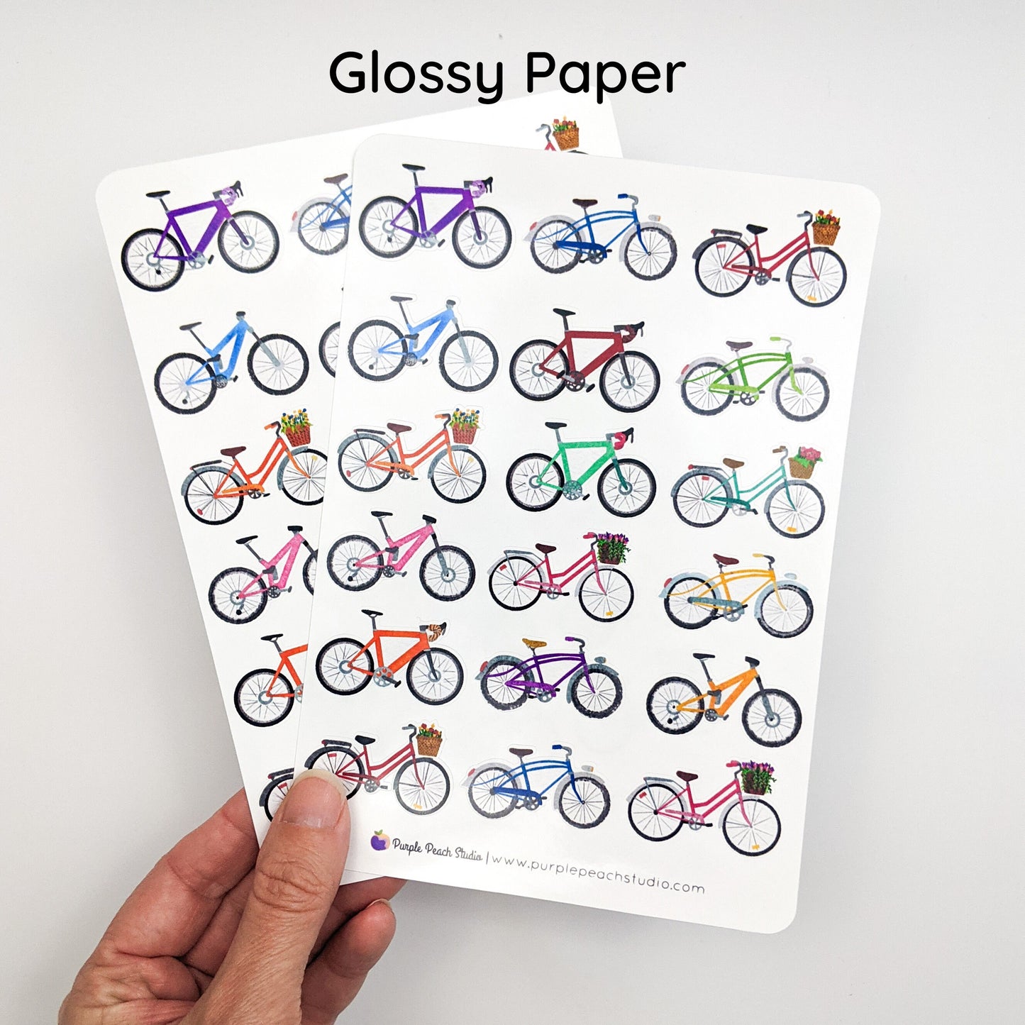 Large Bike Stickers