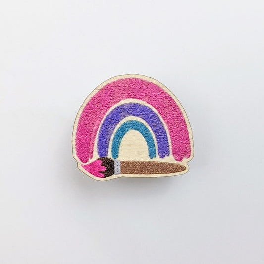 Paint a Rainbow Pin